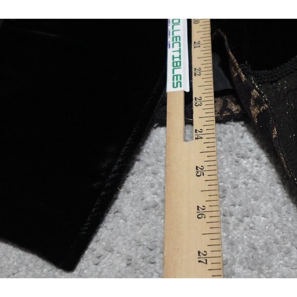 Coldwater Creek Patched Chenille Vest Women's Large Brown Sleeveless Collared - Picture 4 of 9